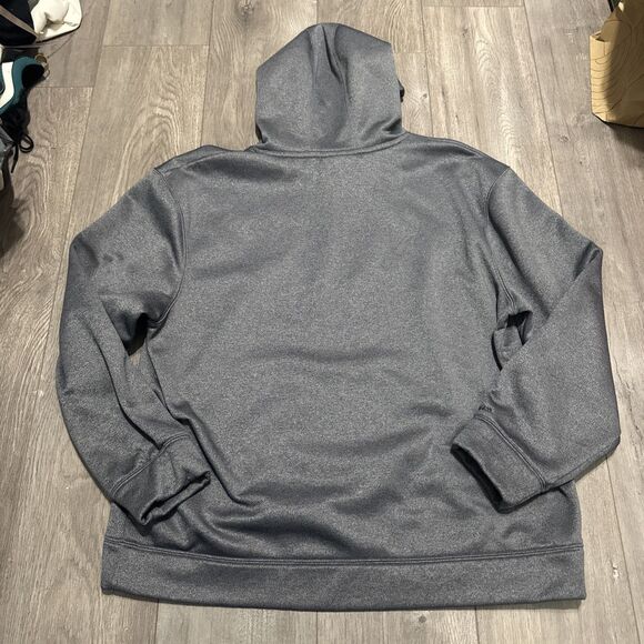 Under Armour Storm Hoodie Mens Large Loose Fit Gray Pullover Sac State Hornets - Picture 4 of 5